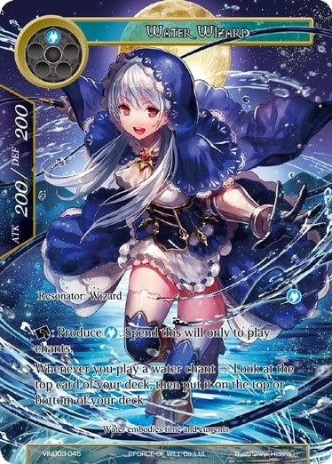 Image for Water Wizard (Vingolf 3 - Ruler All Stars) (VIN003-045) - Force of Will