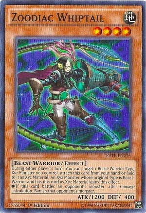 Image for Zoodiac Whiptail (Raging Tempest) (RATE-EN016) - YuGiOh
