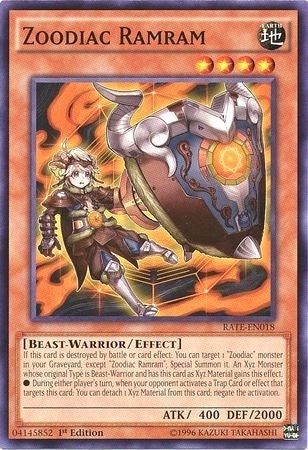 Image for Zoodiac Ramram (Raging Tempest) (RATE-EN018) - YuGiOh