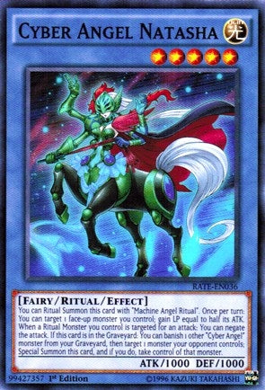 Image for Cyber Angel Natasha (Raging Tempest) (RATE-EN036) - YuGiOh