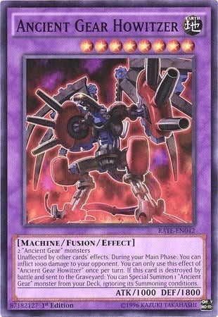Image for Ancient Gear Howitzer (Raging Tempest) (RATE-EN042) - YuGiOh