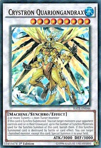 Image for Crystron Quariongandrax (Raging Tempest) (RATE-EN046) - YuGiOh