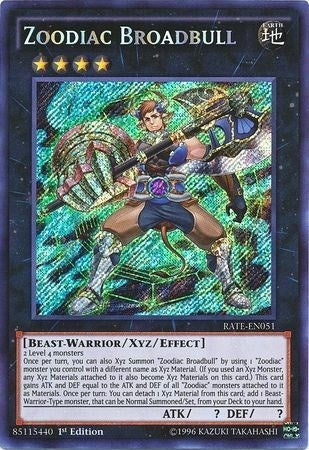Image for Zoodiac Broadbull (Raging Tempest) (RATE-EN051) - YuGiOh