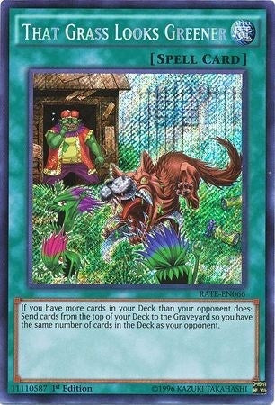 Image for That Grass Looks Greener (Raging Tempest) (RATE-EN066) - YuGiOh