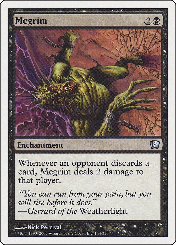 Image for Megrim (9th Edition) (144) - Magic: The Gathering