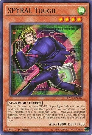 Image for SPYRAL Tough (Raging Tempest) (RATE-EN087) - YuGiOh