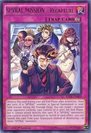 Image for SPYRAL MISSION - Recapture (Raging Tempest) (RATE-EN089) - YuGiOh