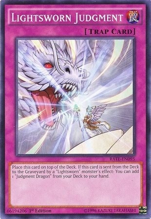 Image for Lightsworn Judgment (Raging Tempest) (RATE-EN095) - YuGiOh