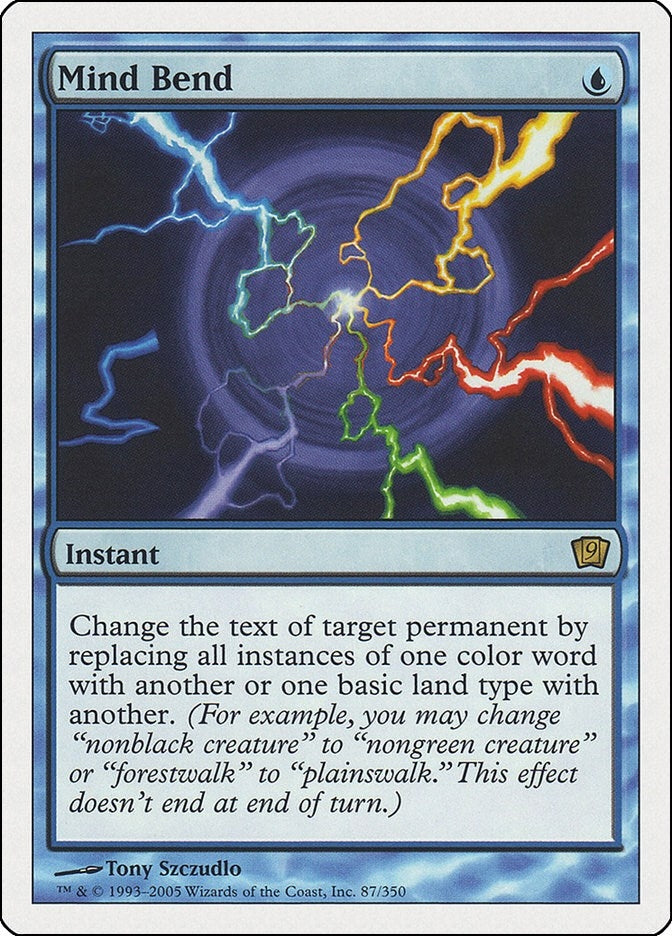 Image for Mind Bend (9th Edition) (87) - Magic: The Gathering