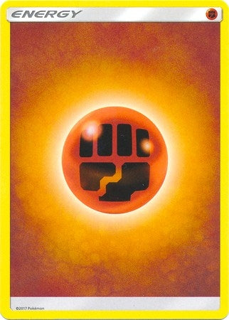 Image for Fighting Energy (2017 Unnumbered) (SM Base Set) - Pokemon