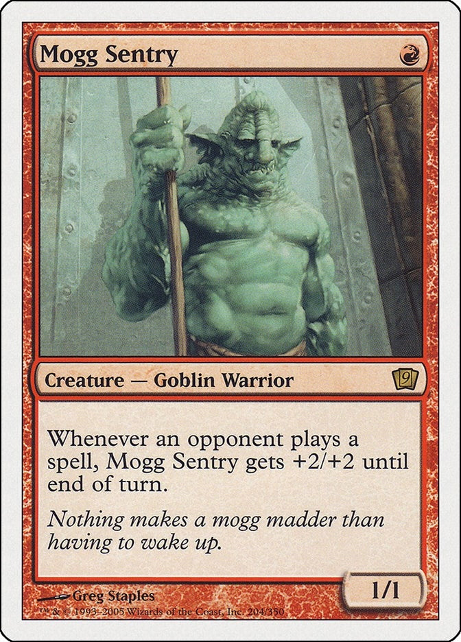 Image for Mogg Sentry (9th Edition) (204) - Magic: The Gathering