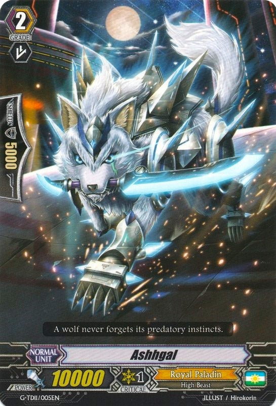 Image for Ashhgal (G-TD11: Divine Knight of Heavenly Decree) (G-TD11/005EN) - Cardfight Vanguard