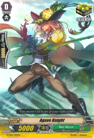Image for Agave Knight (G-TD12: Flower Princess of Abundant Blooming) (G-TD12/014EN) - Cardfight Vanguard