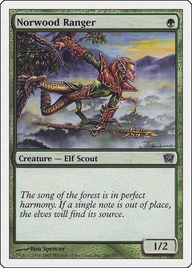 Image for Norwood Ranger (9th Edition) (260) - Magic: The Gathering