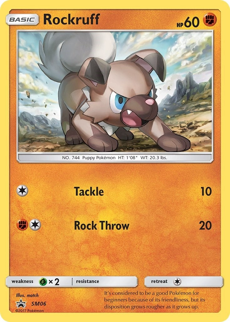 Image for Rockruff - SM06 (SM Promos) (SM06) - Pokemon