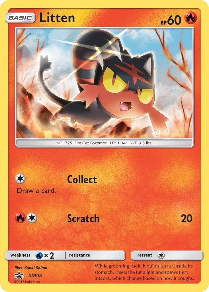 Image for Litten - SM08 (SM Promos) (SM08) - Pokemon
