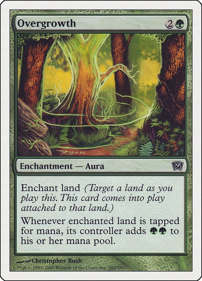 Image for Overgrowth (9th Edition) (262) - Magic: The Gathering