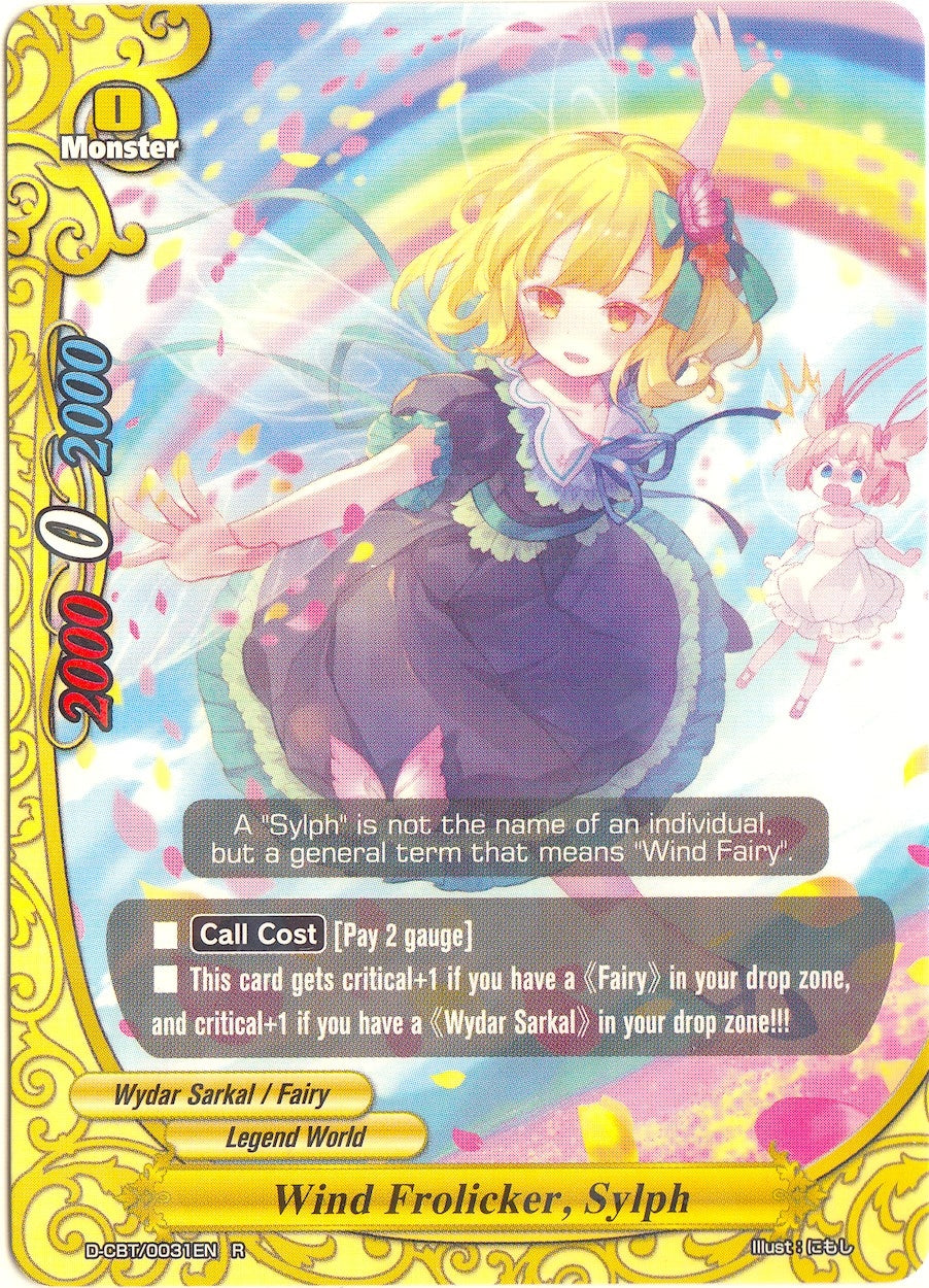 Image for Wind Frolicker, Sylph (Dragon Fighters) (D-CBT/0031EN) - Future Card BuddyFight