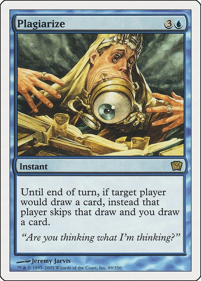 Image for Plagiarize (9th Edition) (89) - Magic: The Gathering