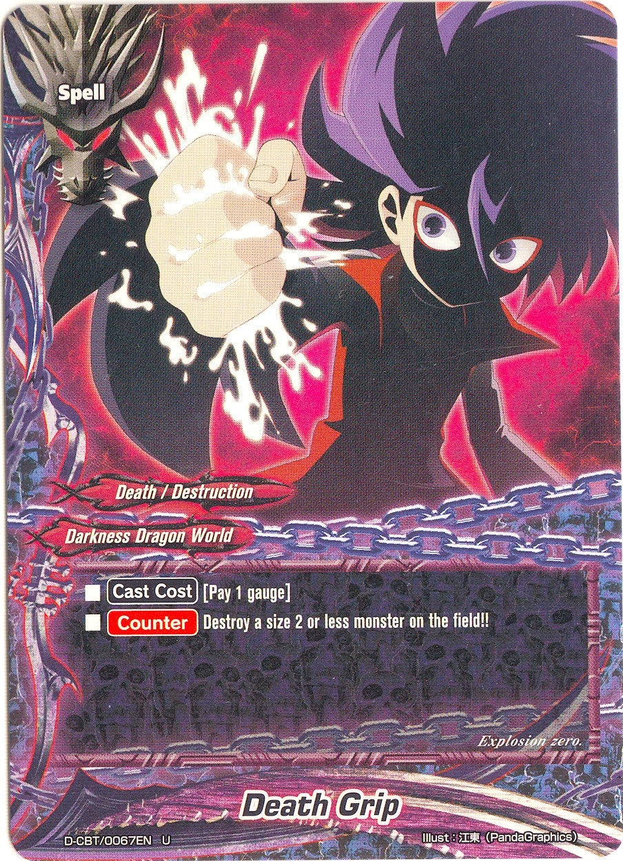 Image for Death Grip (Dragon Fighters) (D-CBT/0067EN) - Future Card BuddyFight
