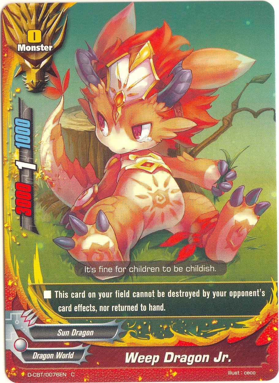 Image for Weep Dragon Jr. (Dragon Fighters) (D-CBT/0076EN) - Future Card BuddyFight