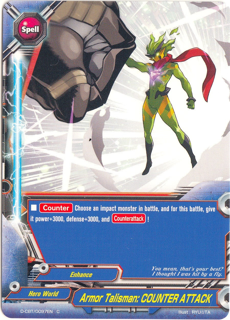 Image for Armor Talisman: COUNTER ATTACK (Dragon Fighters) (D-CBT/0097EN) - Future Card BuddyFight