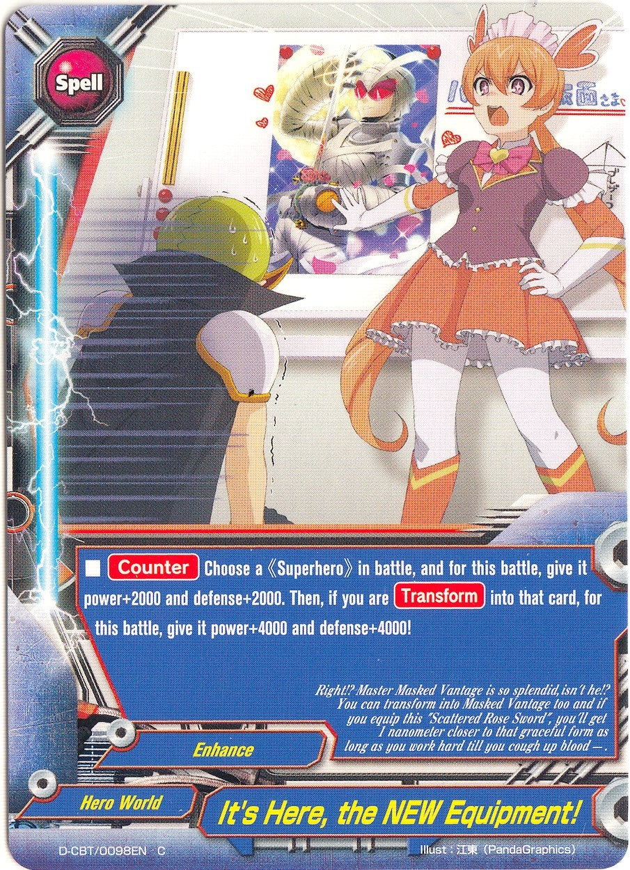 Image for It's Here, the NEW Equipment! (Dragon Fighters) (D-CBT/0098EN) - Future Card BuddyFight