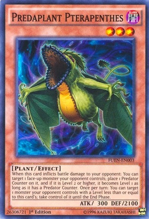 Image for Predaplant Pterapenthes (Fusion Enforcers) (FUEN-EN003) - YuGiOh