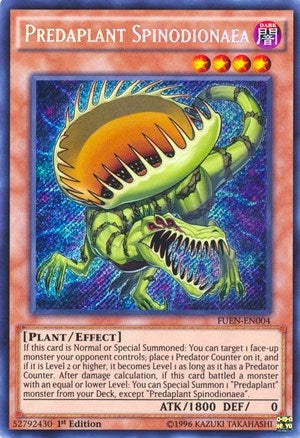 Image for Predaplant Spinodionaea (Fusion Enforcers) (FUEN-EN004) - YuGiOh