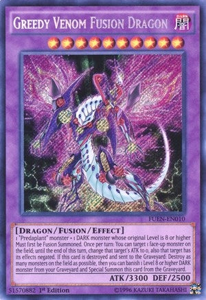 Image for Greedy Venom Fusion Dragon (Fusion Enforcers) (FUEN-EN010) - YuGiOh