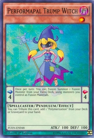 Image for Performapal Trump Witch (Fusion Enforcers) (FUEN-EN048) - YuGiOh