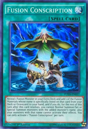 Image for Fusion Conscription (Fusion Enforcers) (FUEN-EN057) - YuGiOh