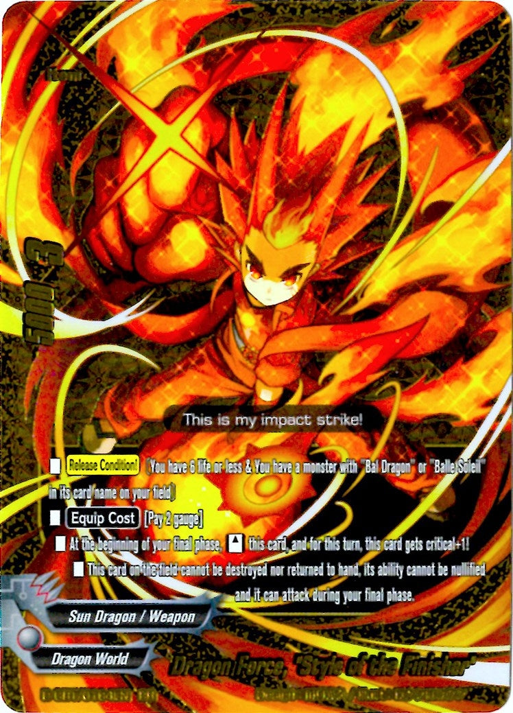 Image for Dragon Force, "Style of Impact" (Dragon Fighters) (D-CBT/0104EN) - Future Card BuddyFight