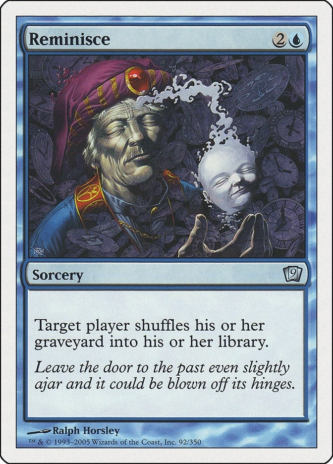 Image for Reminisce (9th Edition) (92) - Magic: The Gathering