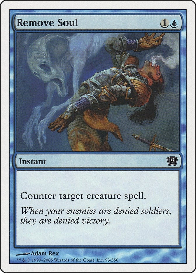 Image for Remove Soul (9th Edition) (93) - Magic: The Gathering