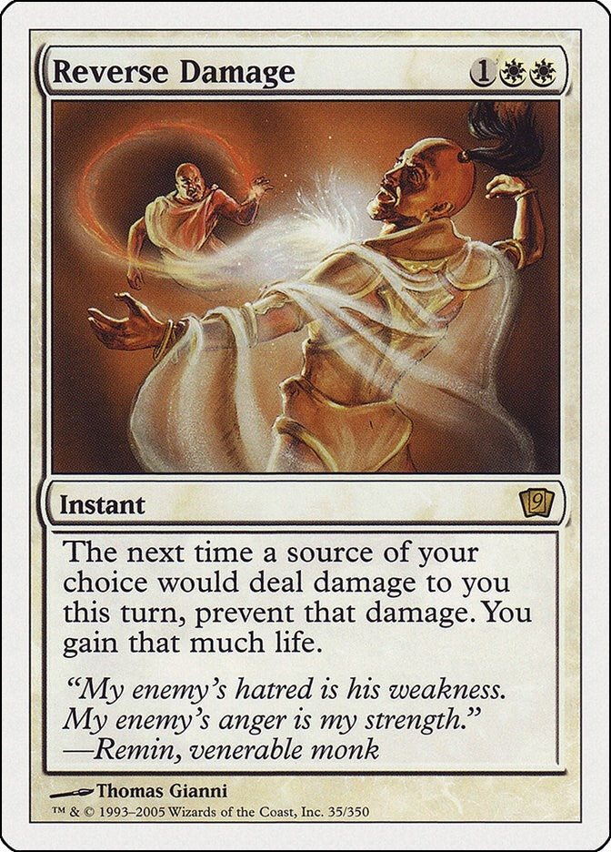 Image for Reverse Damage (9th Edition) (35) - Magic: The Gathering