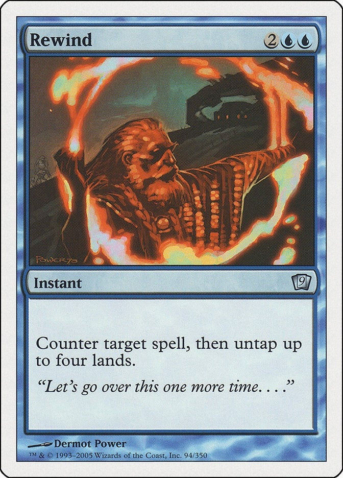 Image for Rewind (9th Edition) (94) - Magic: The Gathering