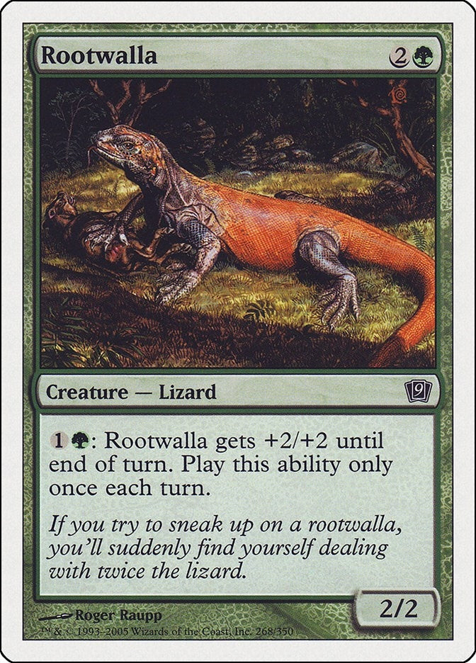 Image for Rootwalla (9th Edition) (268) - Magic: The Gathering
