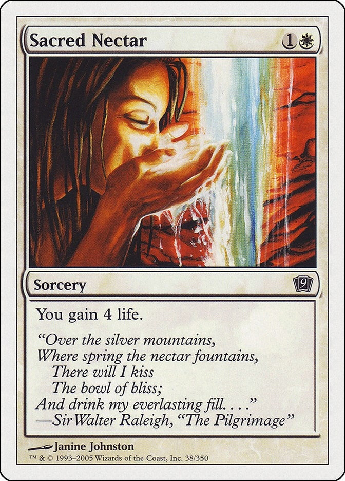 Image for Sacred Nectar (9th Edition) (38) - Magic: The Gathering