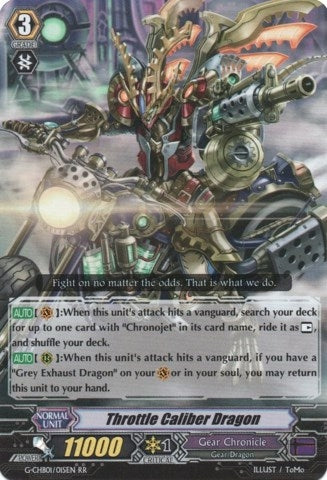 Image for Throttle Caliber Dragon (G-CHB01: TRY3 NEXT) (G-CHB01/015EN) - Cardfight Vanguard