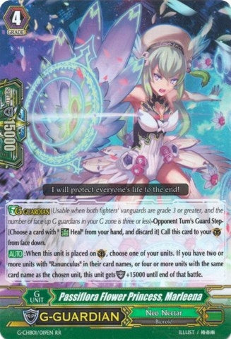 Image for Passiflora Flower Princess, Marleena (G-CHB01: TRY3 NEXT) (G-CHB01/019EN) - Cardfight Vanguard