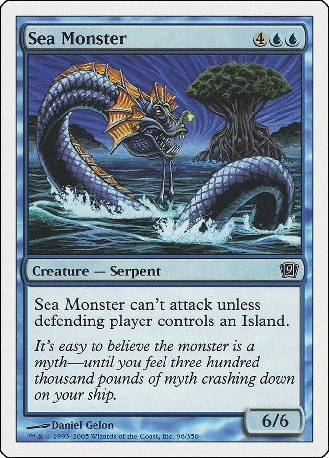 Image for Sea Monster (9th Edition) - Magic: The Gathering