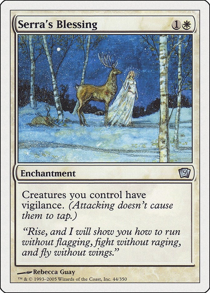 Image for Serra's Blessing (9th Edition) - Magic: The Gathering