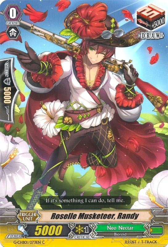 Image for Roselle Musketeer, Randy (G-CHB01: TRY3 NEXT) (G-CHB01/073EN) - Cardfight Vanguard