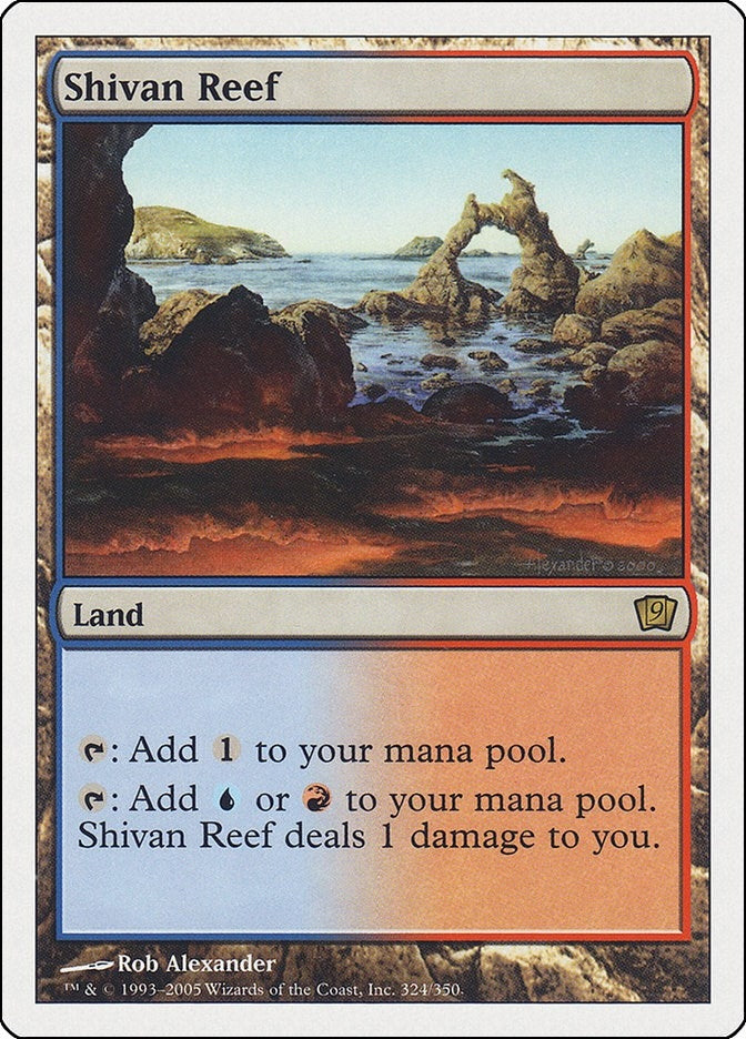 Image for Shivan Reef (9th Edition) (324) - Magic: The Gathering