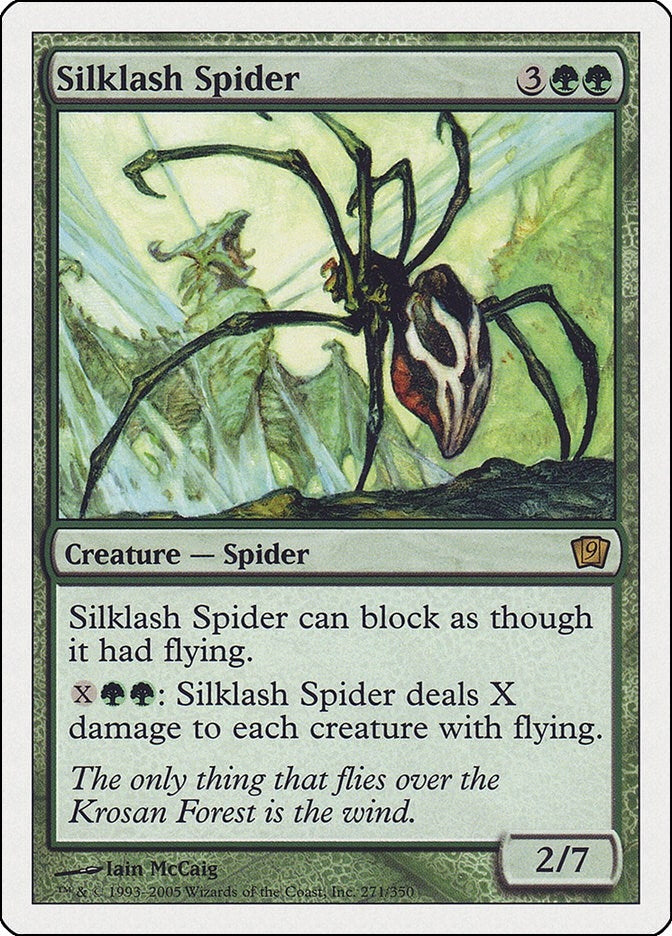 Image for Silklash Spider (9th Edition) - Magic: The Gathering
