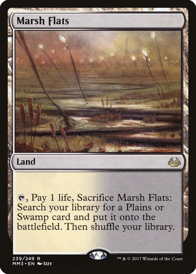 Image for Marsh Flats (Modern Masters 2017) (239) - Magic: The Gathering