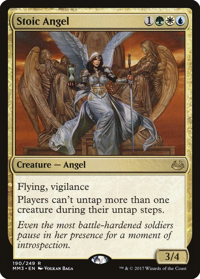 Image for Stoic Angel (Modern Masters 2017) (190) - Magic: The Gathering