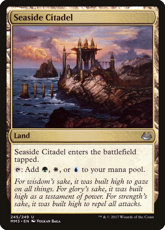 Image for Seaside Citadel (Modern Masters 2017) (245) - Magic: The Gathering