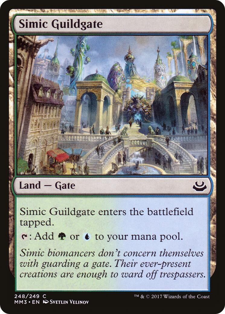 Image for Simic Guildgate (Modern Masters 2017) (248) - Magic: The Gathering